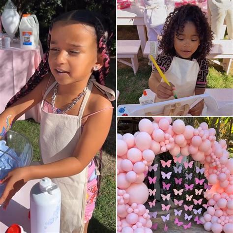 inside dream kardashian s butterfly themed 6th birthday party see photos news and gossip
