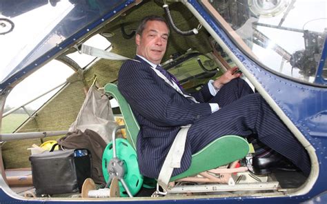 Ukip Leader Nigel Farage S 2010 Plane Crash While Campaigning In Pictures
