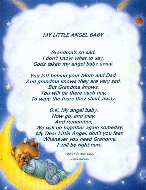 Little Angels Poem Thisis One Of Two Poems That Are My Favorites
