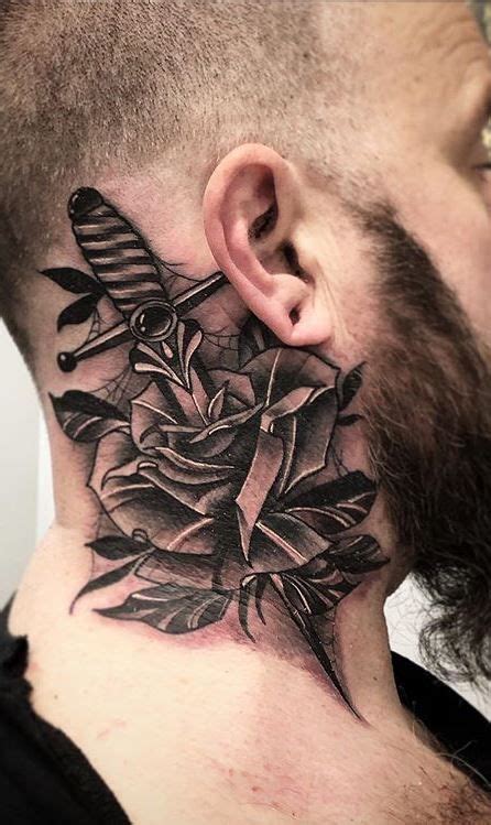 215 Trendy Neck Tattoos You Must See Tattoo Me Now Back Of Neck