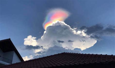 Fire Rainbow Appears In Sky Like Spooky Portal To The Heavens