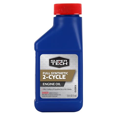 Super Tech Synthetic 2 Cycle Engine Oil 26 Oz Bottle