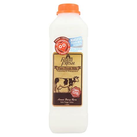 Almonds are naturally high in vitamin e, which contains antioxidant properties essential to your skin's health. Farm Fresh Pure Fresh Milk 1 Litre - Tesco Groceries