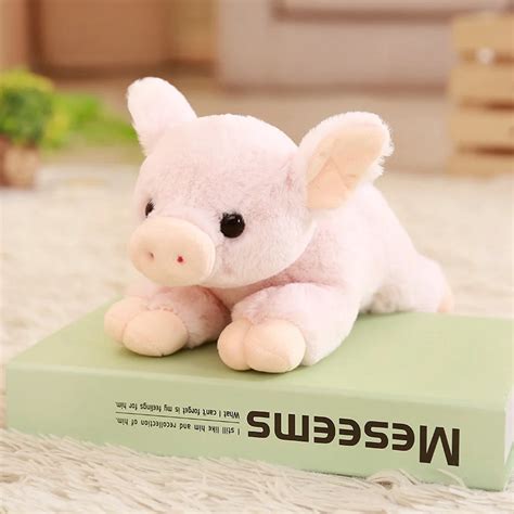 24cm High Quality Cute Simulation Pig Plush Toy For Children Soft Down