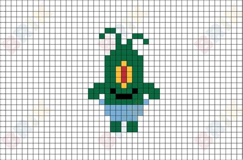 Plankton Pixel Art - BRIK