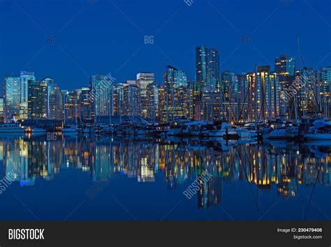 Vancouver City Skyline Image And Photo Free Trial Bigstock