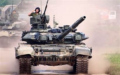 Tank 90 Battle Russian Main Tanker Federation