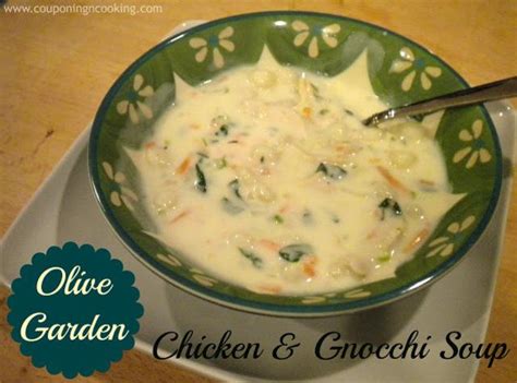 I actually enjoy olive garden although i'm willing to. Olive Garden's Chicken & Gnocchi Soup Recipe | Just A ...