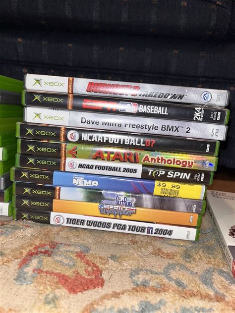 Microsoft Original Xbox Console With Games And Add Ons Ebay