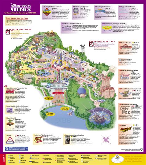 Hollywood Studios Map Pdf Map Of My Current Location
