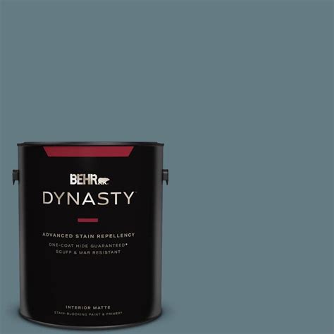 BEHR DYNASTY 1 Gal 540F 5 Smokey Blue Matte Interior Stain Blocking