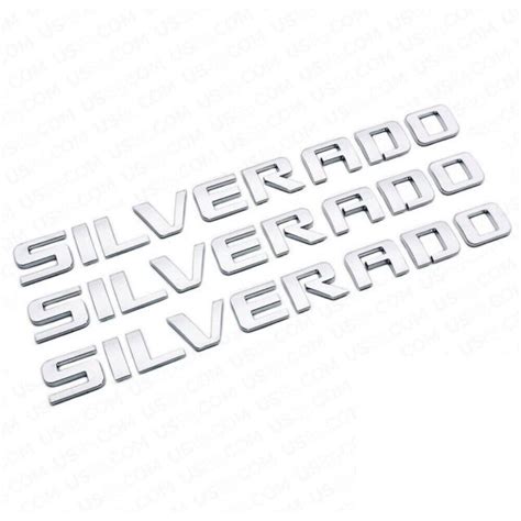 2014 2015 2016 2017 2018 2019 2020 Chevrolet Silverado Door Lettering