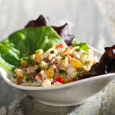 Fill the pot with cold water, making. Fresh Crab Salad with Golden Raisins - California Raisins