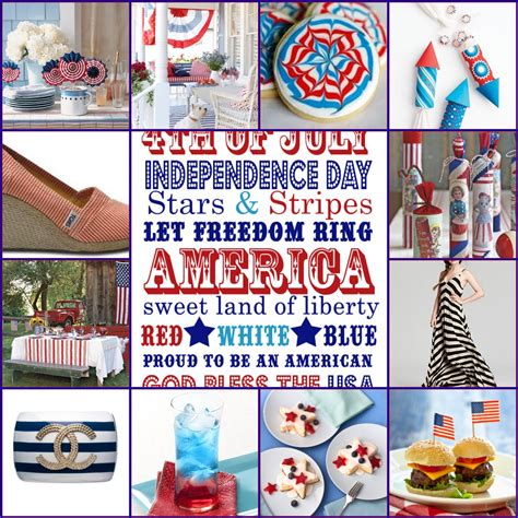July 4th Inspiration Board and Cookout Recipes | 11 Magnolia Lane