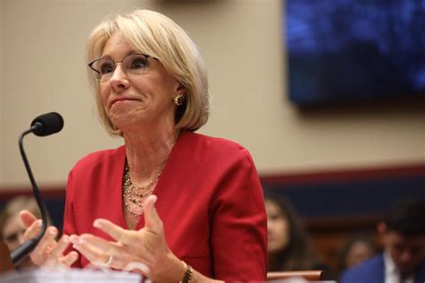 Betsy Devos Dumps Trump Leaving Controversial Student Loan Legacy Behind