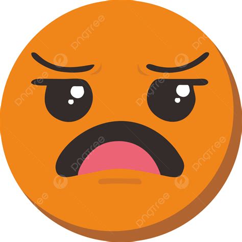 Sad Emoji Vector Design Images Emotion Sad And Angry Face Emoji With