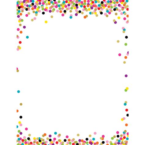 Confetti Blank Chart in 2020 | Confetti, Wreath illustration, Confetti theme