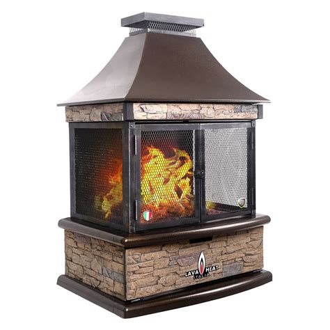 Lava Heat Lorenzo Propane Outdoor Fireplace From