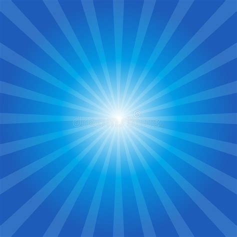 Blue Sunburst Background Stock Vector Illustration Of Sunburst 93381812