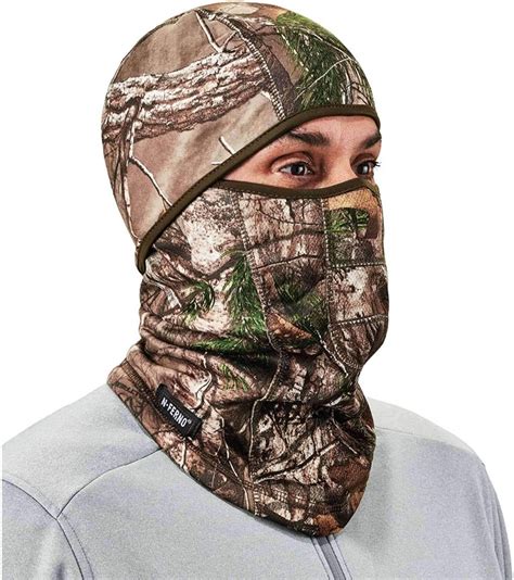 Ergodyne N Ferno 6823 Balaclava Ski Mask Wind Resistant Camo Face Mask