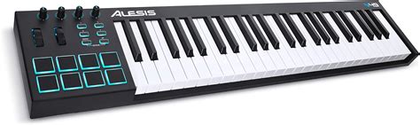 Alesis V Clavier Ma Tre Usb Midi Touches Portable Avec Pads Sensibles R Tro Clair S