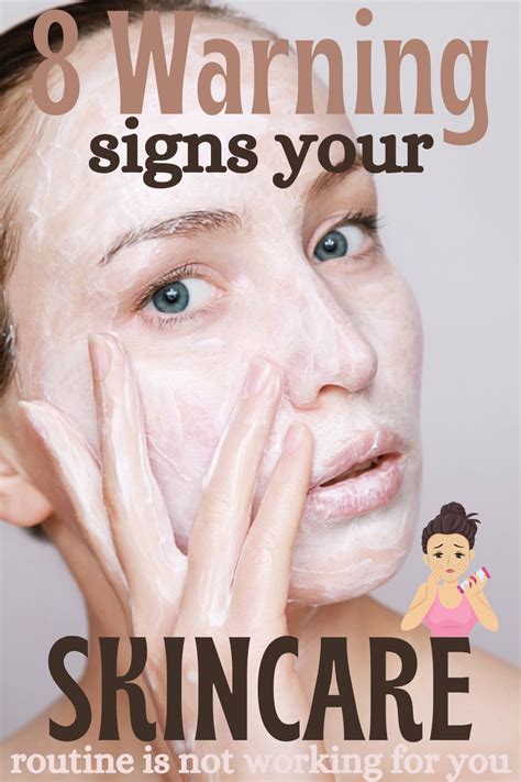 8 Warning Signs Your Skincare Routine Isnt Working For You Skin Care