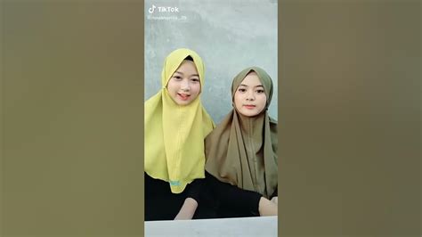 Tiktok Cewek Hijab Cantik Part 39 Youtube