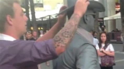 Street Performer Punches Man On Air Videos Fox News