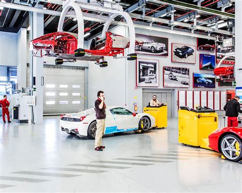 A Rare Peek Inside The Famed Factory Where Ferraris Are Born Wired