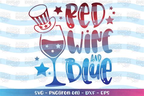 1365 4Th Of July Wine Glass Svg SVG PNG EPS DXF File