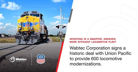 Union Pacific Signs Largest Locomotive Modernization Deal In Rail