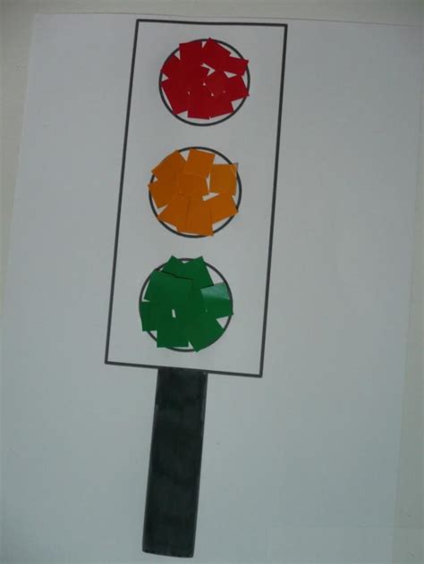Traffic Light Craft Idea For Kids Crafts And Worksheets For Preschool