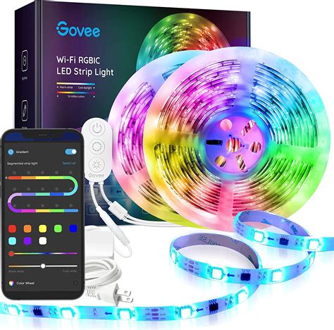 Govee 328ft Rgbic Led Strip Lights، Wifi Color الكويت Ubuy