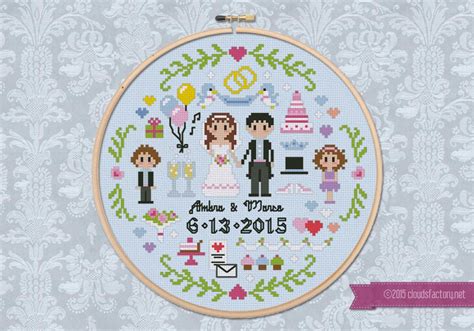 Cross stitch pattern mr & mrs wedding celebration cross stitch pattern pdf download the 25 best wedding cross stitch ideas on pinterest cross stitch pattern vintage ornamental couple of rings the wedding a lavender and lace cross stitch chart. Wedding Sampler - Digital Cross Stitch Pattern
