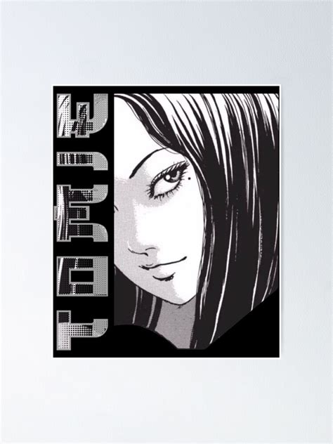 Tomie Junji Ito Poster For Sale By Smedleyandco Redbubble