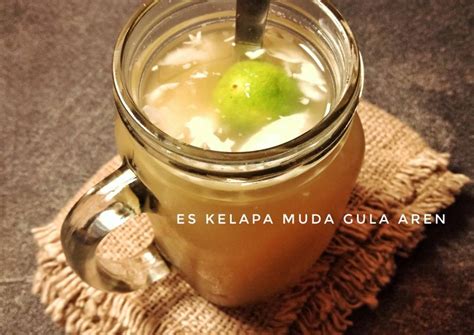 Viral Rahasia Masak Es Kelapa Muda Gula Aren Ala Restoran