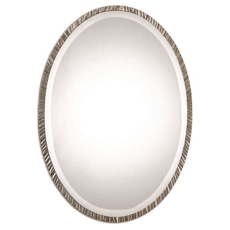 Uttermost Mirrors Oval Annadel Oval Wall Mirror Mueller Furniture