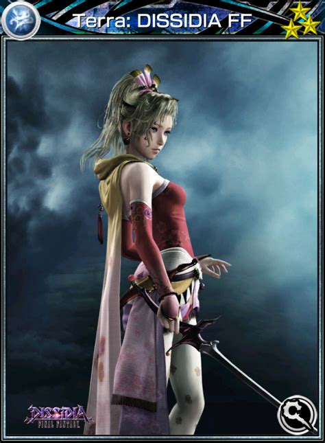 A person shuffles the cards, then lays them out in a tarot card spread. Terra: DISSIDIA FF (Card) - Mobius Final Fantasy Wiki