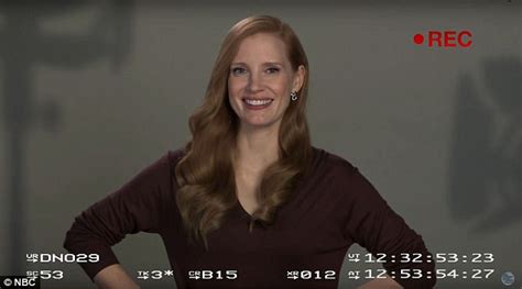Jessica Chastain Shows Off Long Legs With Sexy Thigh Slit Daily Mail