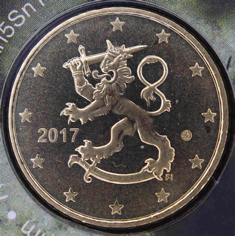 Finland Euro Coins Unc 2017 Value Mintage And Images At Euro Coinstv