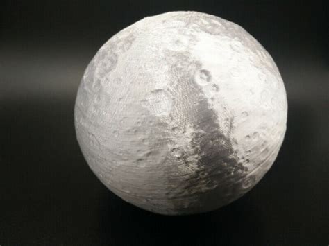 Ceres Asteroid Globe 3d Printed Model Sculpture Solar System Etsy