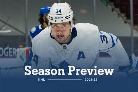 Toronto Maple Leafs 2021 22 Season Preview Playoff Chances Projected