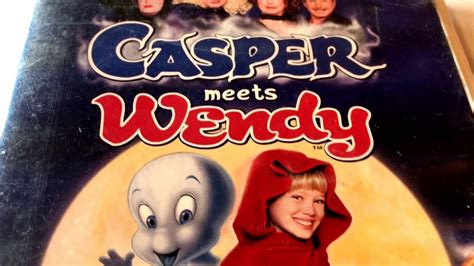 Casper Meets Wendy Animated Cartoon Vhs Movie