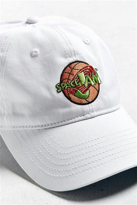 All White Space Jam Dad Hat Swag Hats Space Jam Hat Pins Street Chic Urban Fashion Sport