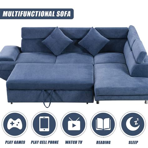 Sofa Bed Sectional Sofa Futon Sofa Bed Sleeper Sofa For Living Room