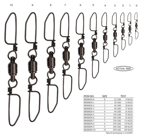 Brass Ball Bearing Swivel With Double Coastlock Snaps Swivels And Snaps