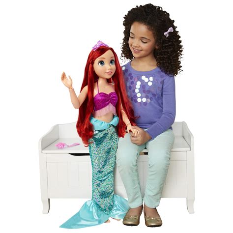 Buy Disney Princess Ariel Doll My Size 32 Tall Playdate Ariel Doll