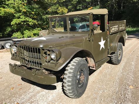 No Reserve 1954 Dodge M37 4x4 For Sale On Bat Auctions Sold For