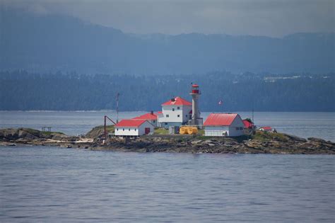 Entrance Island Lighthouse British Columbia Island Lighthouse