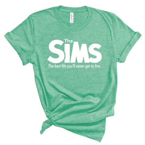 The Sims Shirt The Sims 4 T The Sims Tee Sarcastic Etsy